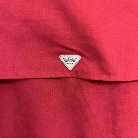 Columbia PFG Omni-Shade men’s Garnet Short Sleeve performance FSU Shirt large - Picture 4 of 9